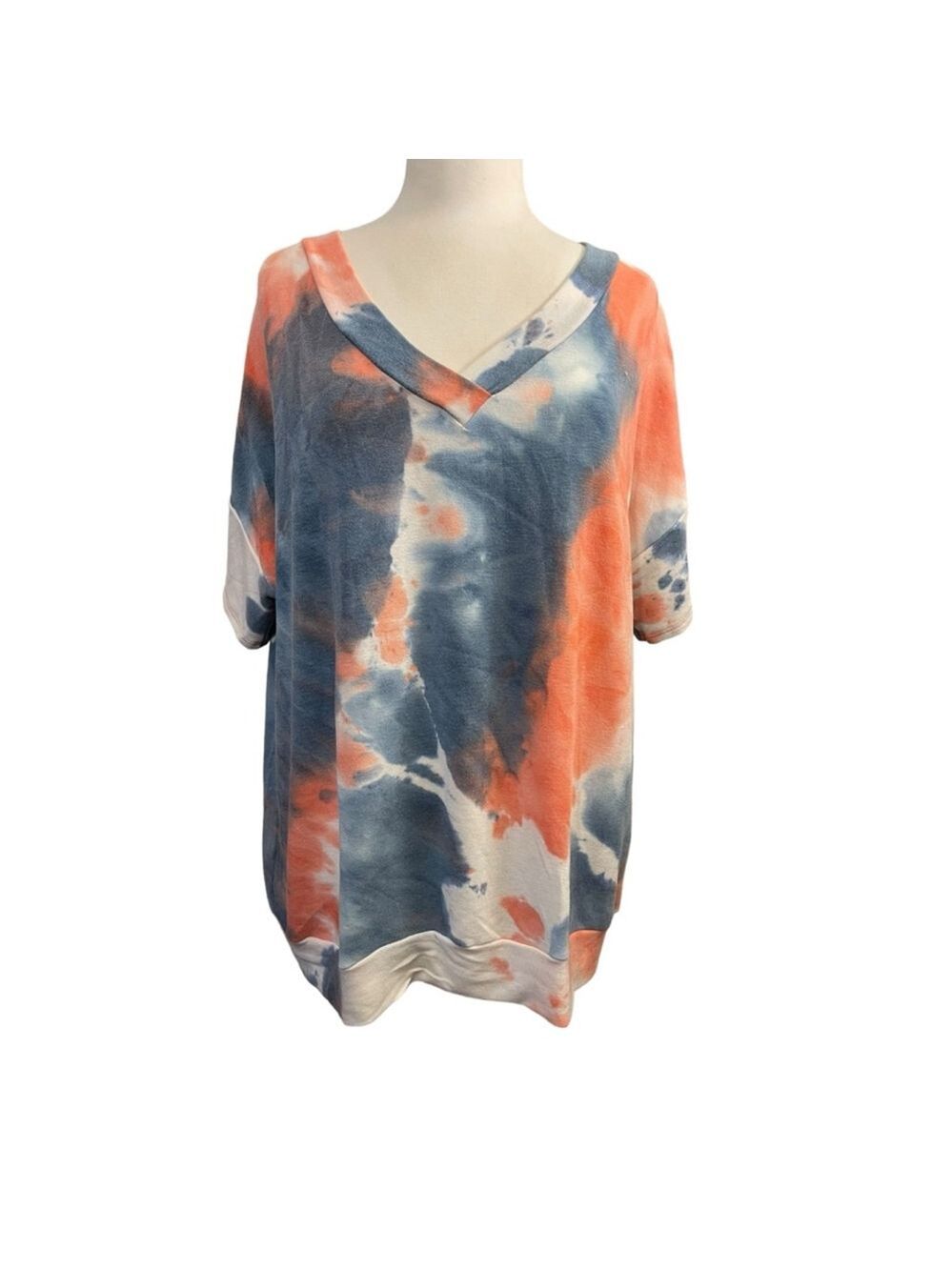 Women's White Birch Tie Dye‎ Top 1X